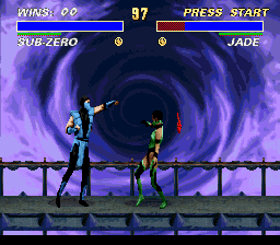 Ultimate Mortal Kombat 3 (USA) In game screenshot